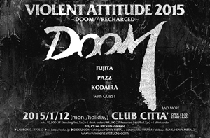 ƻưDOOMإåɥ饤ʡVIOLENT ATTITUDE 2015ӳ