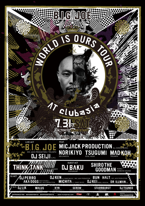 B.I.G. JOE_WORLD IS OURS TOUR_TYO