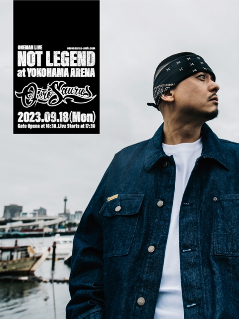 OZROSAURUS、ZORN主宰All My Homiesから新作アルバム『NOT LEGEND