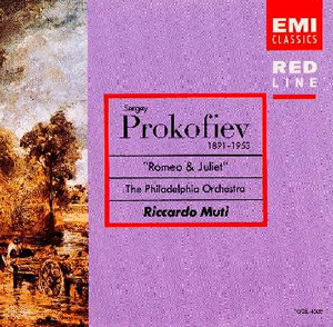CD　プロコフィエフ ロメオとジュリエット組曲第1番 第2番 ムーティ フィラデルフィア管弦楽団EMI 国内初期盤