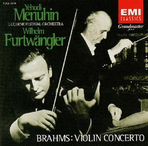 ブラームス:ヴァイオリン協奏曲 メニューイン(vn)フルトヴェングラー
