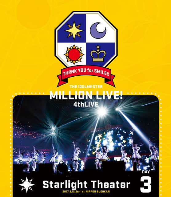 THE IDOLM@STER MILLION LIVE!4thLIVE TH@NK YOU for SMILE!LIVE Blu ...