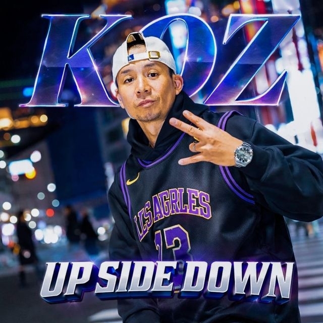 ラッパー・KOZ、長き沈黙から令和を跨ぎ突如シングル「UPSIDE DOWN」リリース