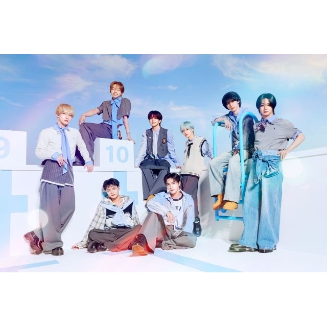 OCTPATH、夏気分全開の10thシングル「なつめき」新ヴィジュアル公開