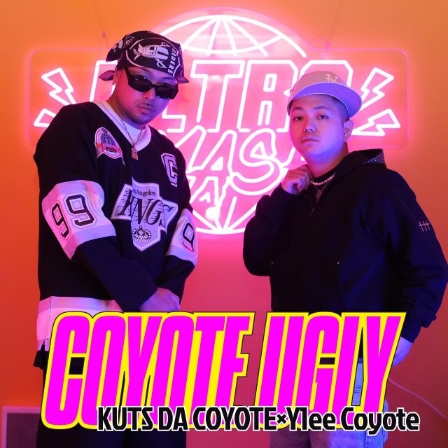 KUTS DA COYOTE×Y1ee Coyote、「COYOTE UGLY」配信&パフォーマンス動画公開