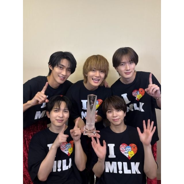 M!LK、上半期全10部門を通じて自身初の1位 「まさに爆裂うれしすぎて滅!ですね」