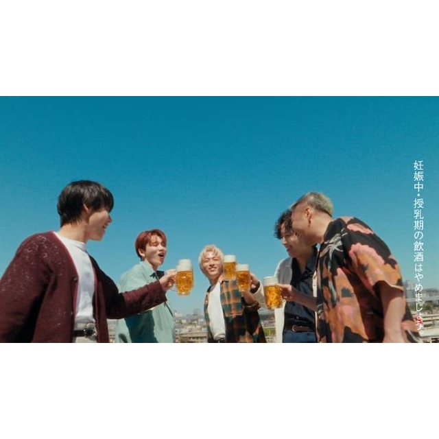 Da-iCE主演、キリン「のどごし<生>」のCMで流れる曲は?