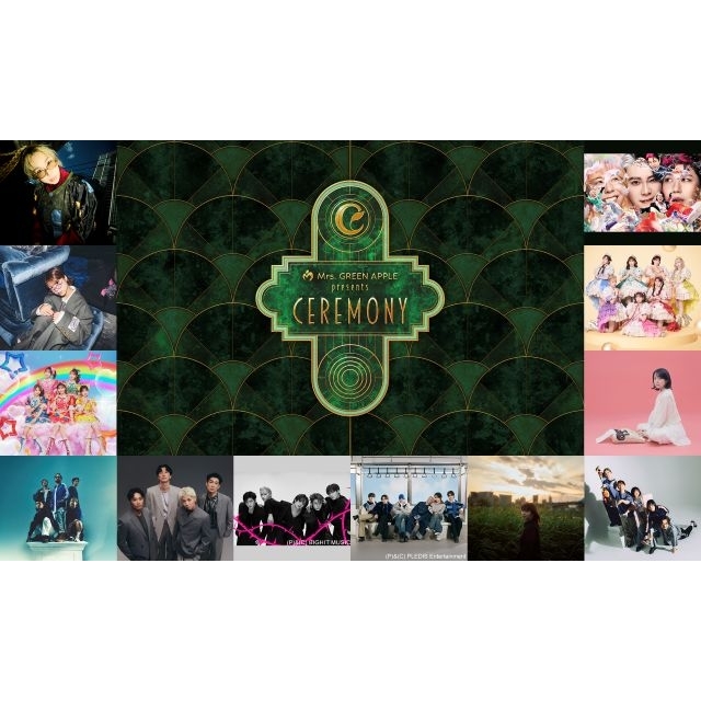 Mrs. GREEN APPLE presents『CEREMONY』2026がWOWOWで8月に放送・配信