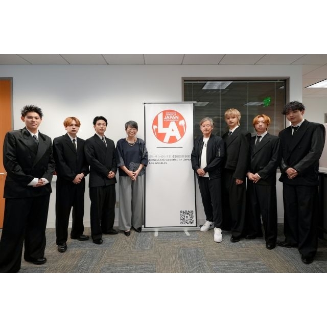 BE:FIRST、米国2都市の日本総領事館を表敬訪問 アジア公演の手応えとニューヨーク公演への決意を報告