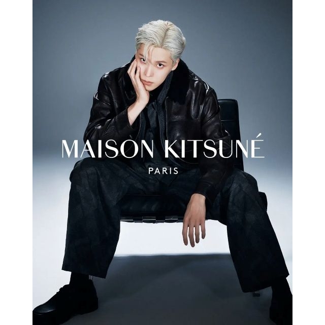 「Maison Kitsune」2026年秋冬コレクションのヴィジュアルに登場する男性は?