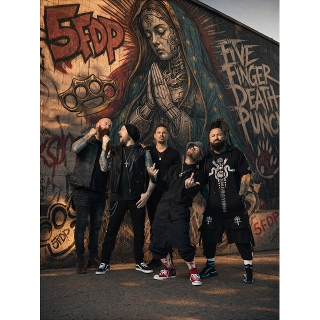 ファイヴ・フィンガー・デス・パンチ、新作アルバム発売決定 新曲「De Oppresso Liber」公開