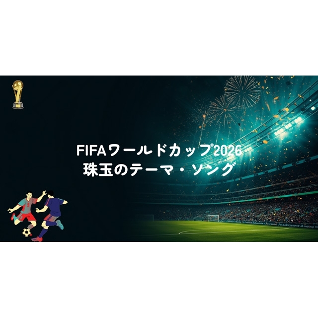 B’z、ORANGE RANGE、シャキーラ……「FIFAワールドカップ2026」を彩る珠玉のテーマ・ソングたち