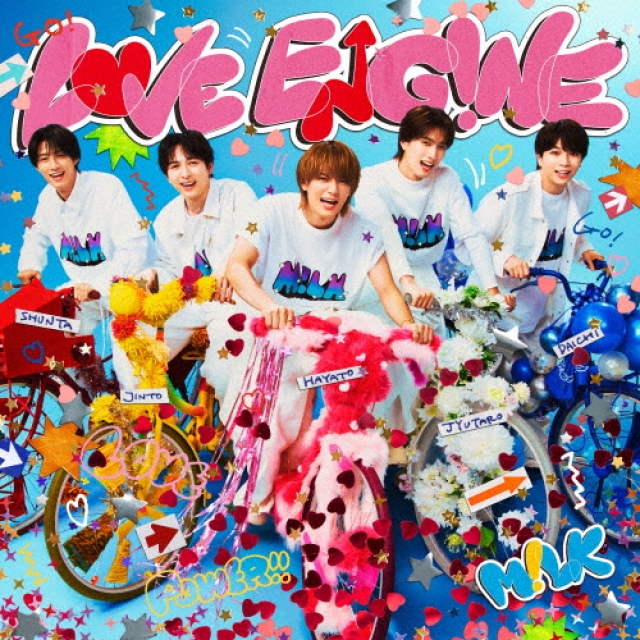 M!LK、1stミニ・アルバム『LOVE ENG!NE』収録曲を公開 リード曲は「時空超えてユニバース」