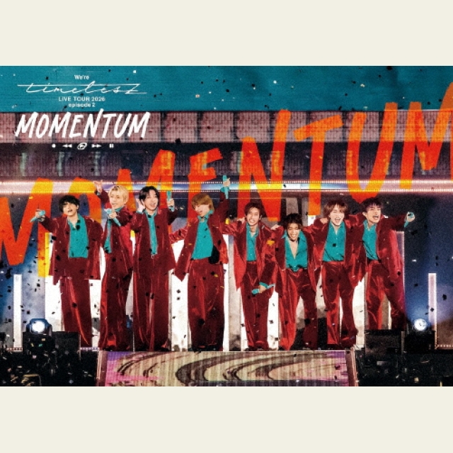 timelesz、新体制2度目となる全国ツアー〈MOMENTUM〉映像作品のジャケット写真公開