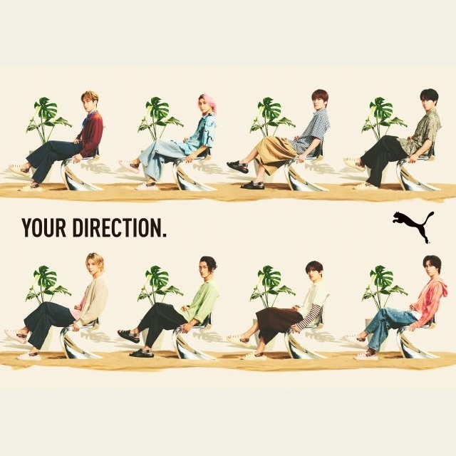 Snow Manのサマー・ヴィジュアル公開 PUMA「YOUR DIRECTION」キャンペーン第2弾スタート