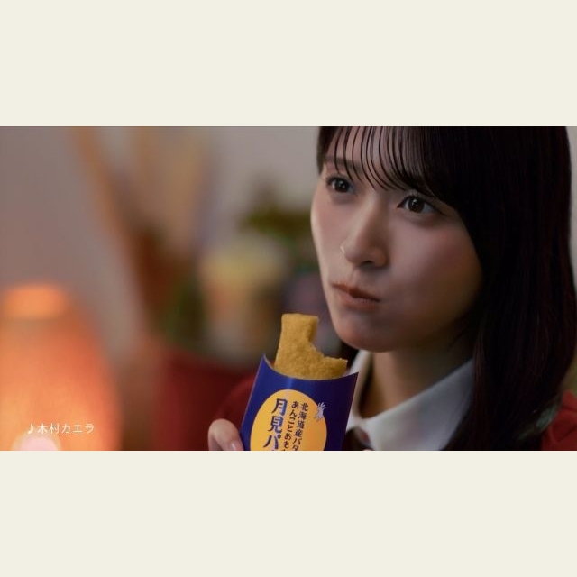 マクドナルド「北海道産バターとあんことおもちの月見パイ」のCMに出演している女性は?